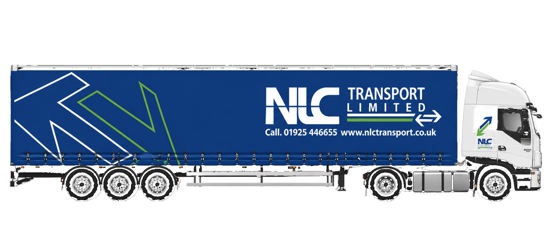 NLC Transport articulated lorry and trailer